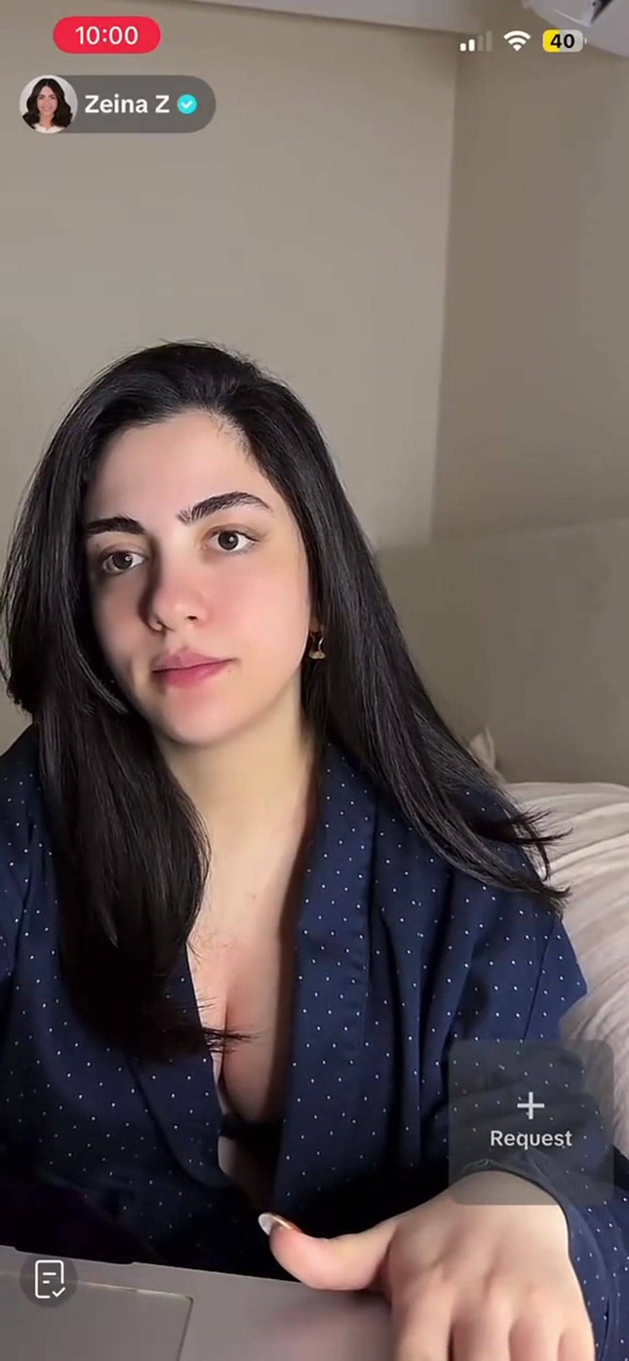 لايف زينة احمد